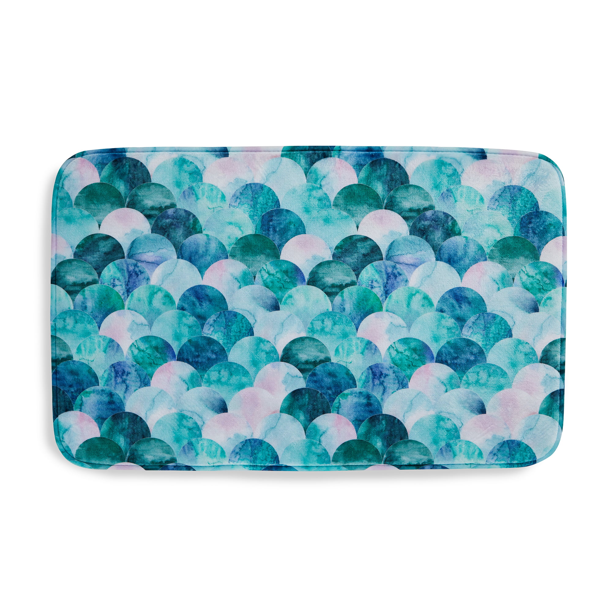 Bath mat turquoise